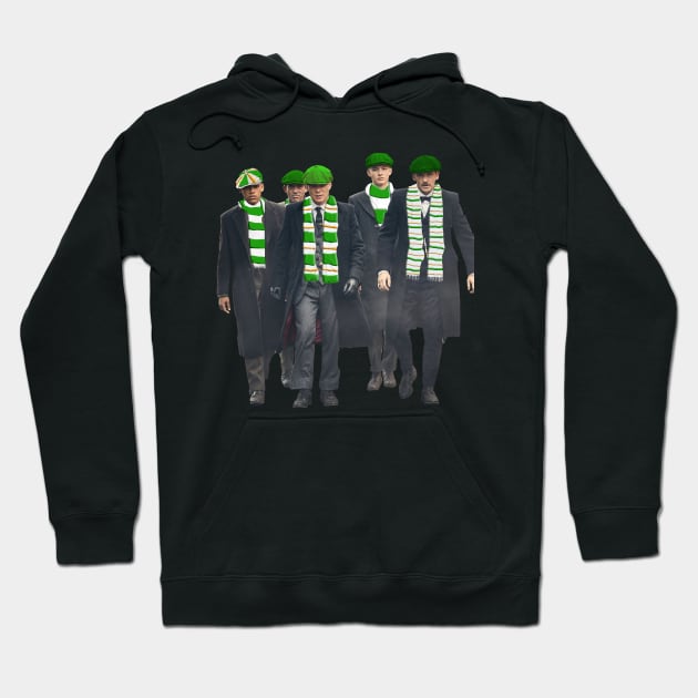 Celtic fans Hoodie by Grant's Pics